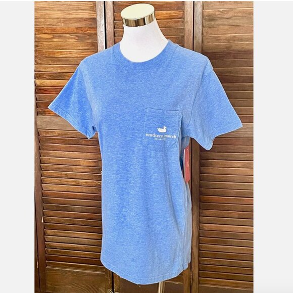 NWT NEW SOUTHERN MARSH CHARLESTON SOUTH CAROLINA RAINBOW ROW TEE T-SHIRT SIZE XS - Picture 3 of 8